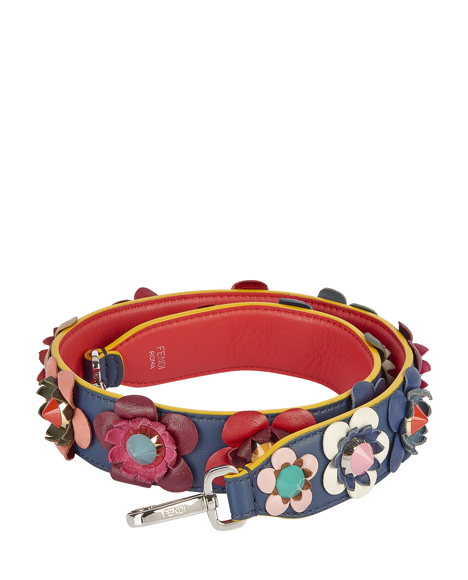 Fendi Flower Patch Work Bag Strap